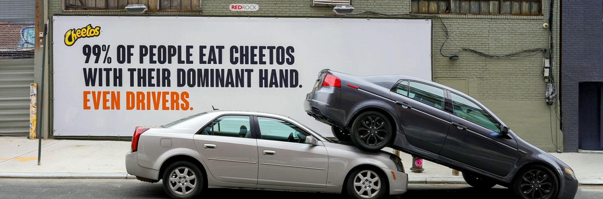 Subversive OOH: Cheetos, Adidas and McDonald’s are leading the way