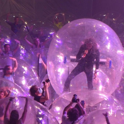 Creative Director's Cut: The Flaming Lips take 'bubbling' a step further in a Covid-secure concert