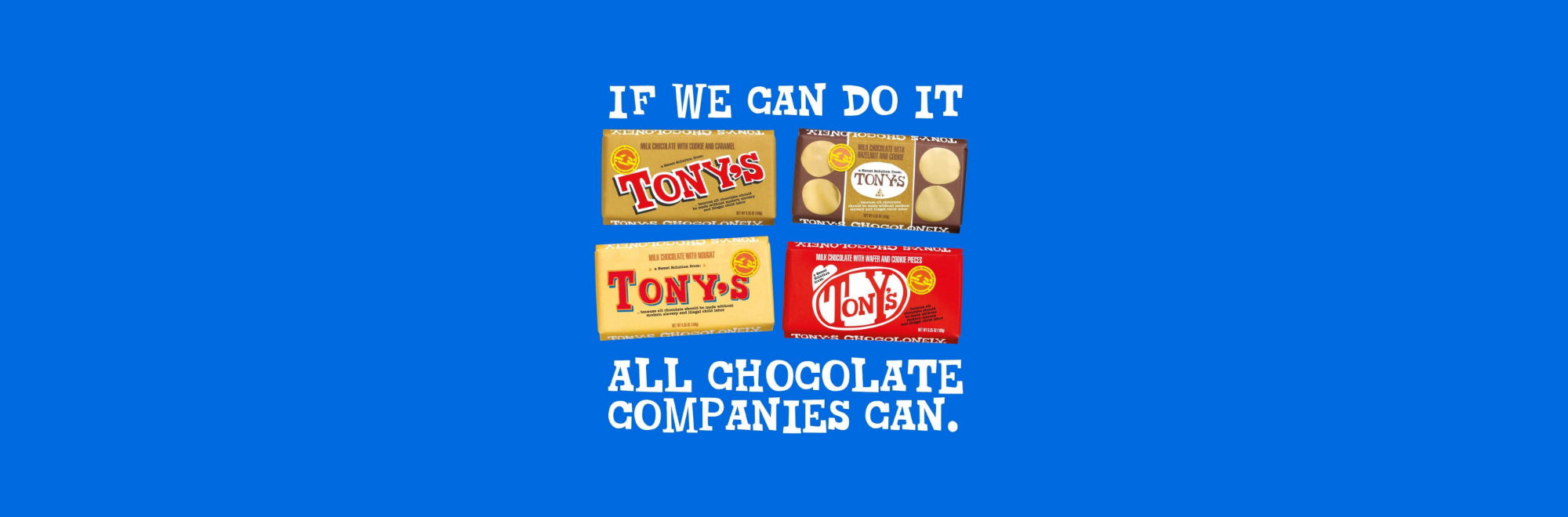 Tony's Chocolonely encourages its rivals to imitate it and help end modern slavery in the trade